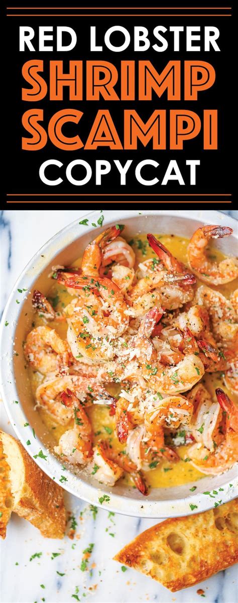 Red Lobster Shrimp Scampi Copycat | Opskrift | Fiskeretter, Fisk og ...