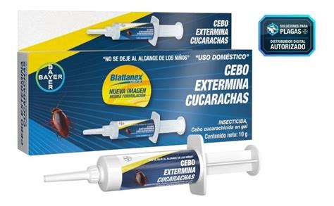 Veneno Para Cucarachas Jeringa Bayer 10g Ecosistemas Controlplagas