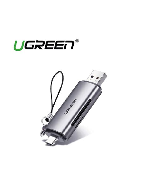 Ugreen Lector De Tarjetas Usb Y Tipo C A Sd Micro Sd Tf Card