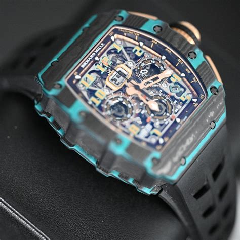 Richard Mille Rm Ultimate Edition Carbon Turquoise Quartz For