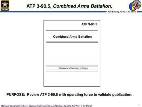 Ppt Atp Combined Arms Battalion Powerpoint Presentation Id