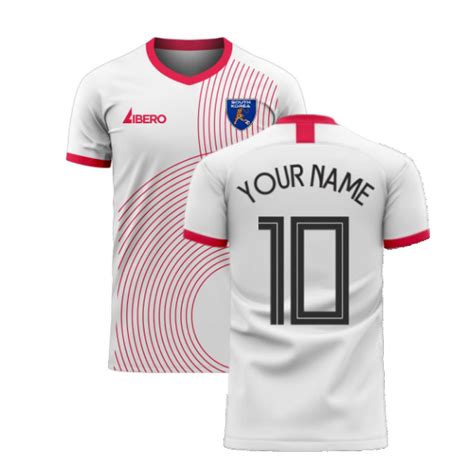 Personalized South Korean soccer traditions' uniforms - Unlimited ...