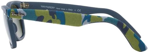 Lunettes De Soleil Ray Ban Wayfarer Original Urban Camouflage Rb2140 606140 50 22 Pas Cher