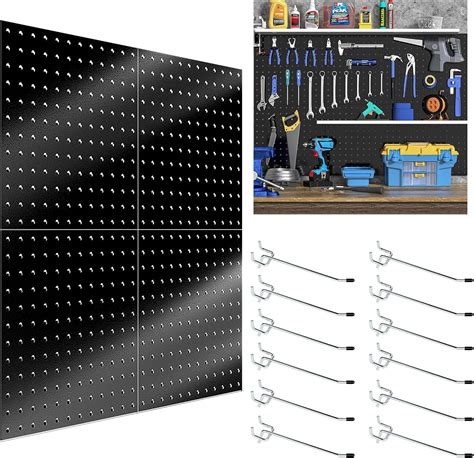 Amazon Demedo Peg Board Pcs Metal Pegboard With Pcs Inch