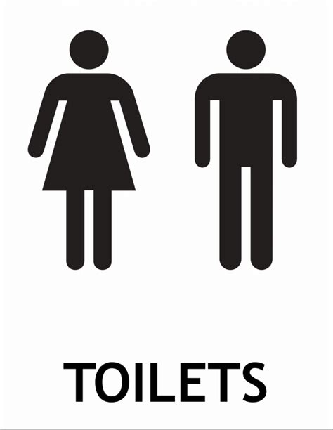 Free Printable Restroom Signs - ClipArt Best