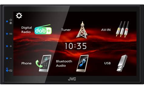 Jvc Kw M Dbt Digital Media Receiver Med Dab Autoradio Villadsen