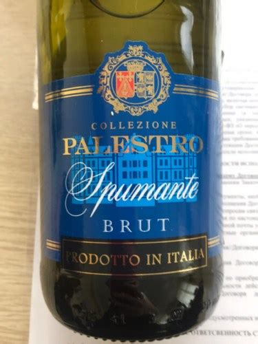 Palestro Collezione Spumante Brut Vivino Australia