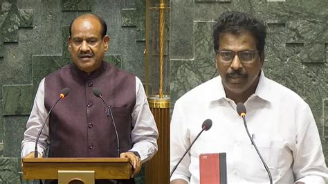 Om Birla Vs K Suresh Stalwart Leaders To Face Off Lok Sabha Speaker