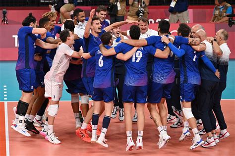 France Beats Roc In Mens Volleyball Final To Win Gold