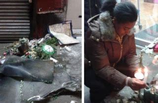 Eric Garner Memorial Burns Down on MLK Day