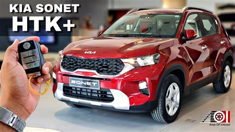 New Kia Sonet Htk Plus Mid Variant On Road Price List Mileage