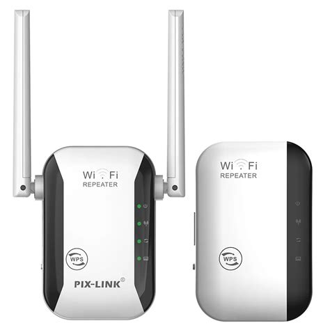 Pixlink Wifi Repeater Wireless Wifi Range Extender Long Wi Fi Signal