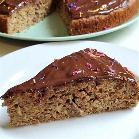 Zucchini Apfel Kuchen Mit Schokoganache Ohne Zucker