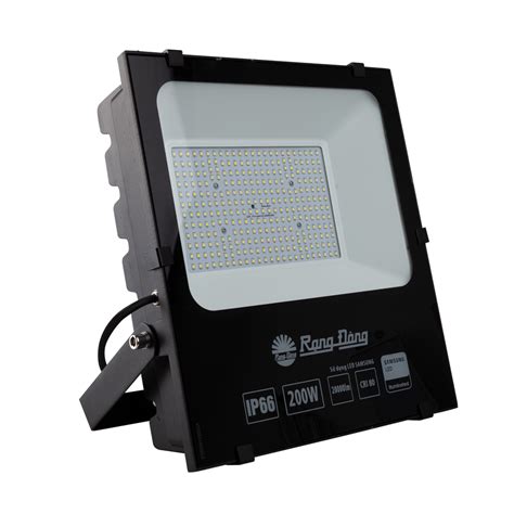 Đèn pha LED 200W 2019 Rạng Đông Lamp