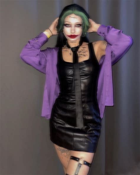 Joker Costume For Halloween Fantasias Femininas Coringa Feminino