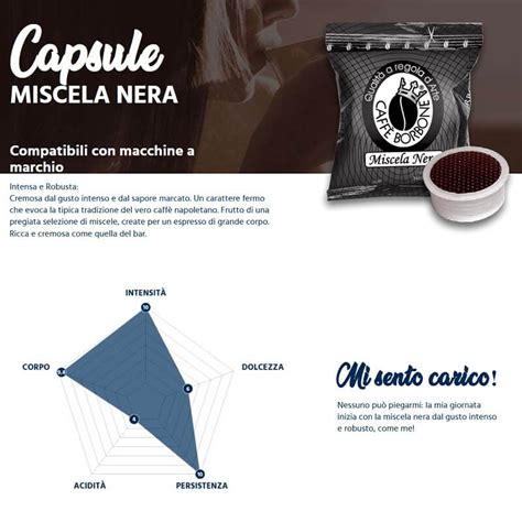 Capsule Caff Borbone Miscela Nera Compatibili Lavazza Epresso Point