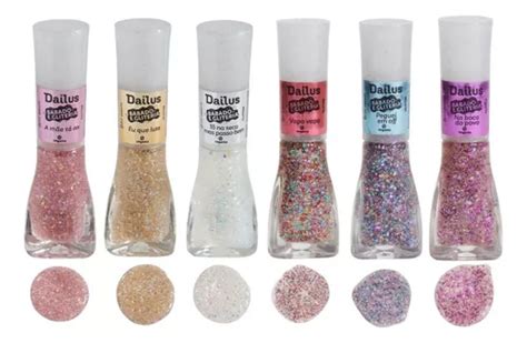 Dailus Cole O Babado E Gliteria C Esmaltes Glitters Parcelamento