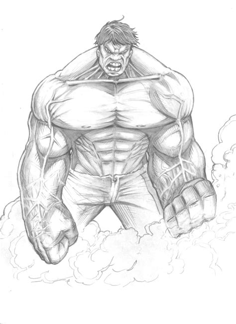 Hulk Pencils By Woolybooger On Deviantart