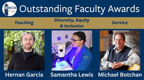 Outstanding Faculty Awards Molecular And Cell Biology