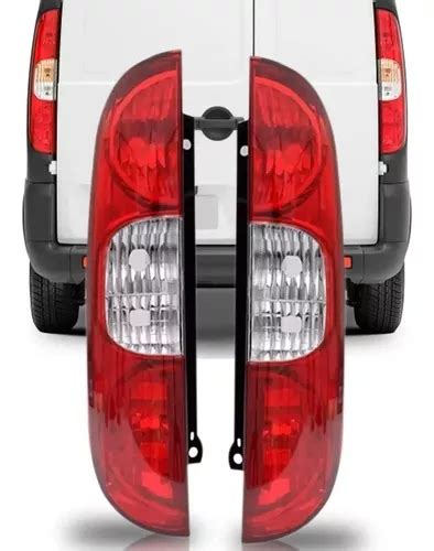 Lanterna Traseira Fiat Doblo 2010 A 2020 Bicolor Fitam Par