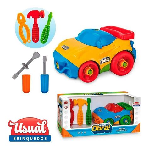 Carrinho De Brinquedo Monta E Desmonta Did Tico Shopee Brasil