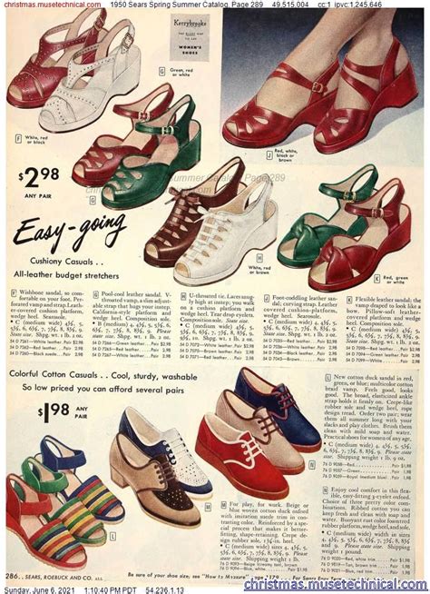 1950 Sears Spring Summer Catalog Page 289 Christmas Catalogs