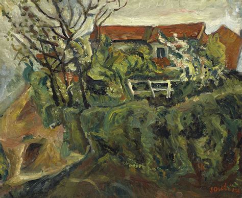 Chaïm Soutine 1893 1943 Maisons dans un paysage Christie s