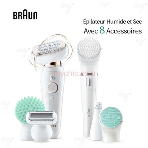 Pilateur Technologie Humide Et Sec Avec Accessoires Braun Silk