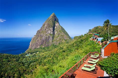 Ladera, St. Lucia resort : a romantic paradise