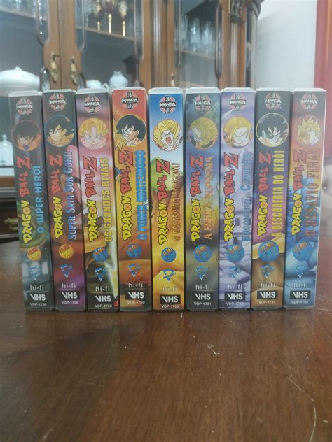 Coleção VHS Dragon Ball Z Nogueira Fraião E Lamaçães OLX Portugal