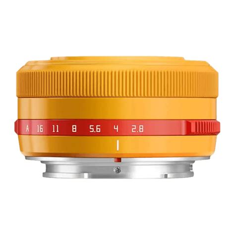 TTARTISAN AF 27mm F 2 8 Lens For Fujifilm X Mount Orange Camera Co Id