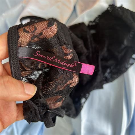 Sexy Black Lace Lingerie One Piece Bodysuit Vintage Depop