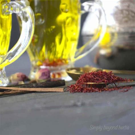 Saffron tea recipe and its variations - SimplyBeyondHerbs