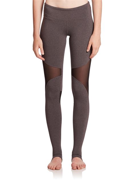 Lyst Alo Yoga Coast Semi Sheer Leggings In Purple