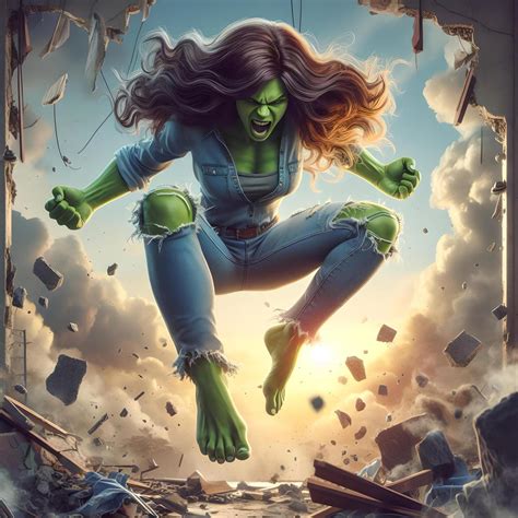 She Hulk Feet By Dalbrad On Deviantart