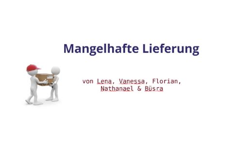 Mangelhafte Lieferung By Florian Kempf On Prezi