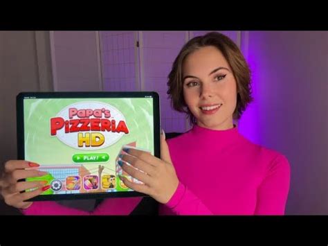 Asmr Papas Pizzeria On My Ipad Relaxing Whispering Tapping