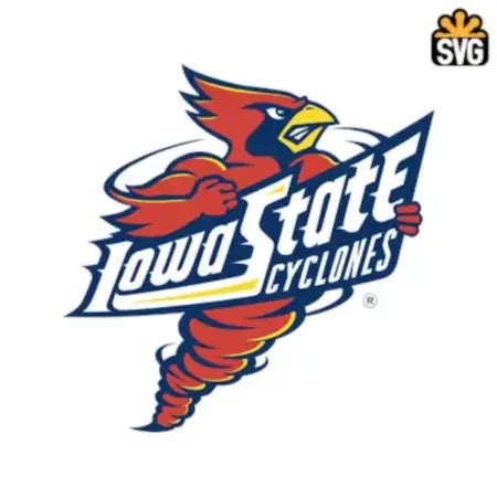 Iowa State Cyclones Logo SVG Digital Download, Iowa State Cyclones Logo ...