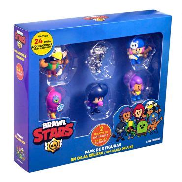 Brawl Stars Packs Deluxe 8 Figuras Colección Bizak