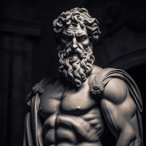 Premium Photo Stoic Statue Of Aristotele