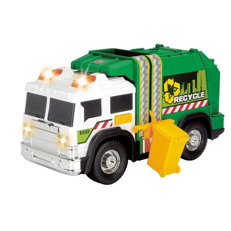 Dickie Toys Light & Sound Recycle Truck | Recycling, Trucks, Garbage truck