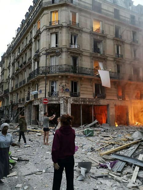 Les Photos Choc De L Explosion Paris