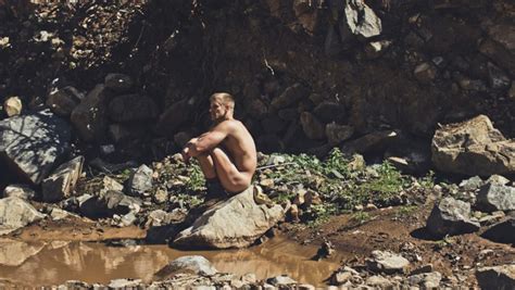 Naked At The Edge Of A Stream Gallery Of Men