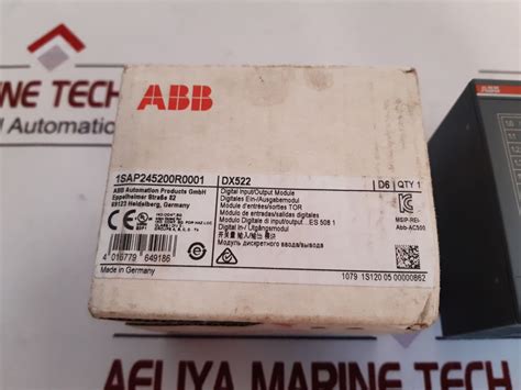 Abb Sap R Digital Input Output Module Dx Aeliya Marine