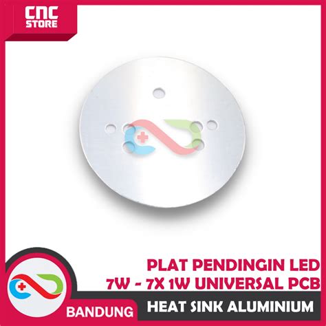 Jual Heat Sink Aluminium Plat Pendingin Led W X W Universal Pcb