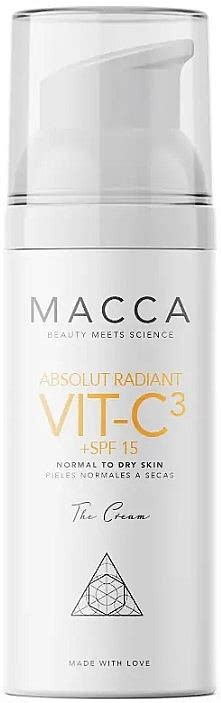 Macca Absolut Radiant Vit C Cream Spf Normal To Dry Skin