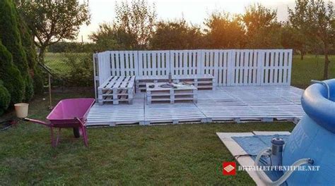 Mueblesdepalets Net Terraza Hecha Con Palets Para El Jard N