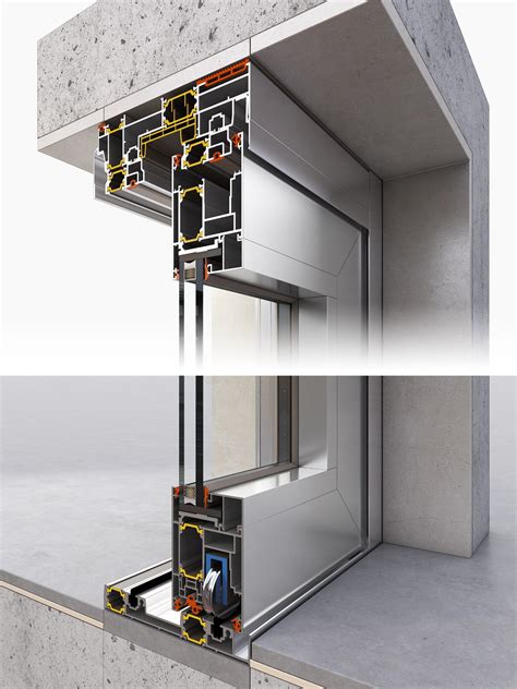 Vetrata Scorrevole In Alluminio E Vetro A Taglio Termico Sl Tt