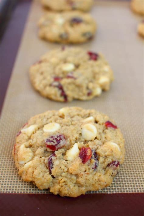 White Chocolate Chip Cranberry Oatmeal Cookies One Of My F Cranberry Cookies Recipes