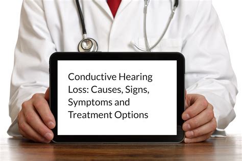 Conductive Hearing Loss Causes Signs Symptoms And Treatment Options